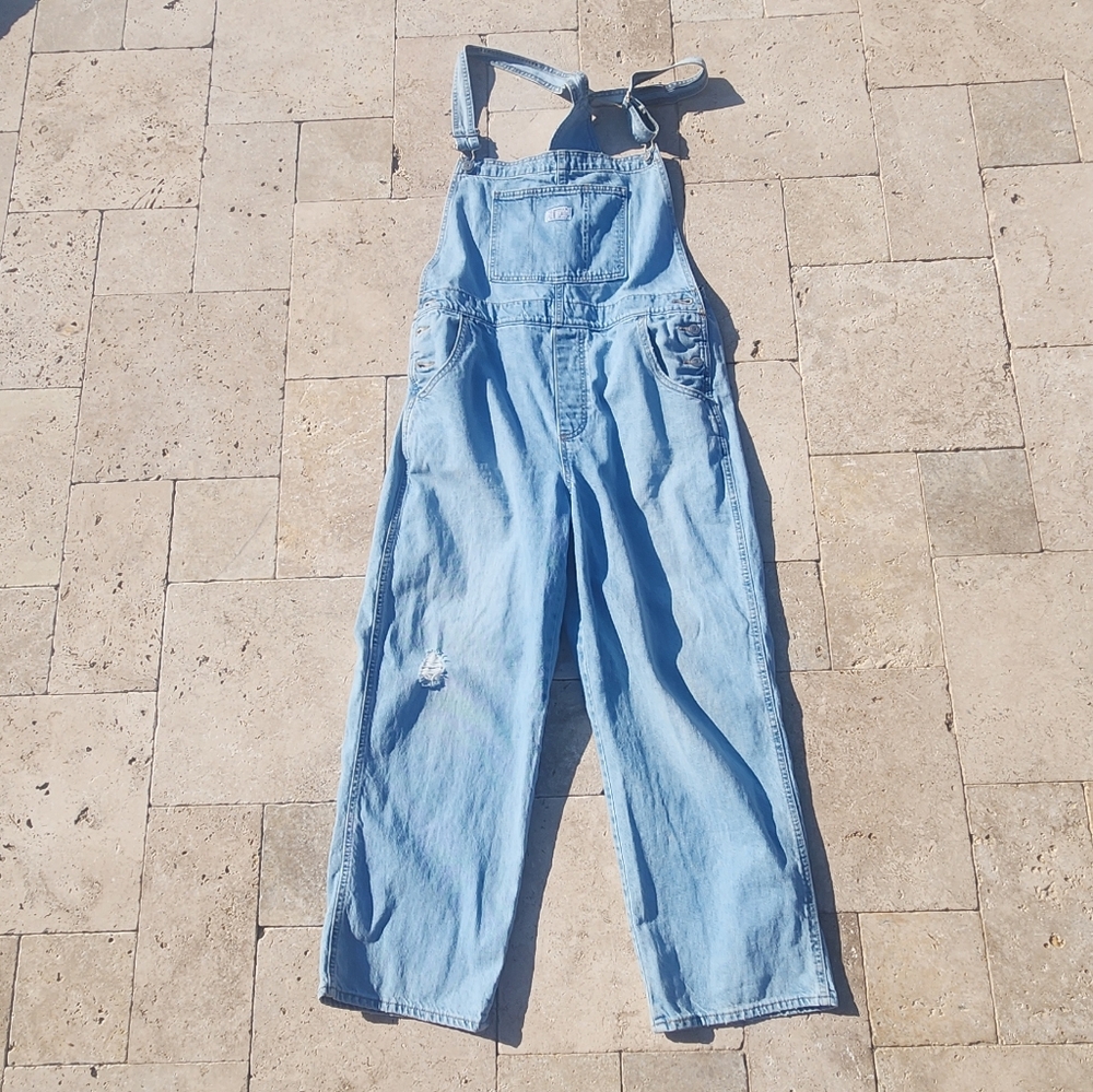Levi's Women's Vintage Overalls Lightwash
